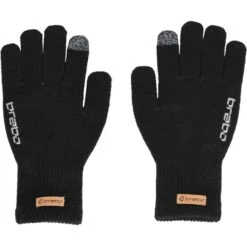 Brabo Wintergloves Swipe Black Whiteh Logo