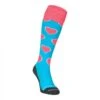 Brabo Socks Hearts – Aqua/Pink