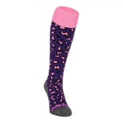 Brabo Socks Cheetah – Purple