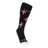 Brabo Socks Flamingo – Black/Pink -Hockeywebshop 318.08460.020