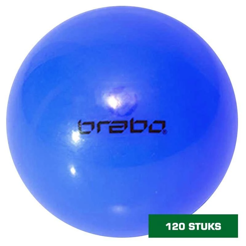 Brabo 120 Pieces Match Hockey Ball Smooth Blue 3 Brabo 120 Pieces Match Hockey Ball Smooth Blue