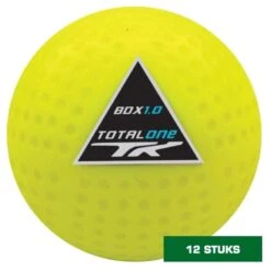 TK 12 Pieces 1.0 FIH Dimple Hockey Ball Yellow