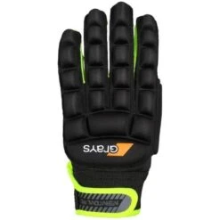 Grays International Pro Glove Black/Neon Yellow Left