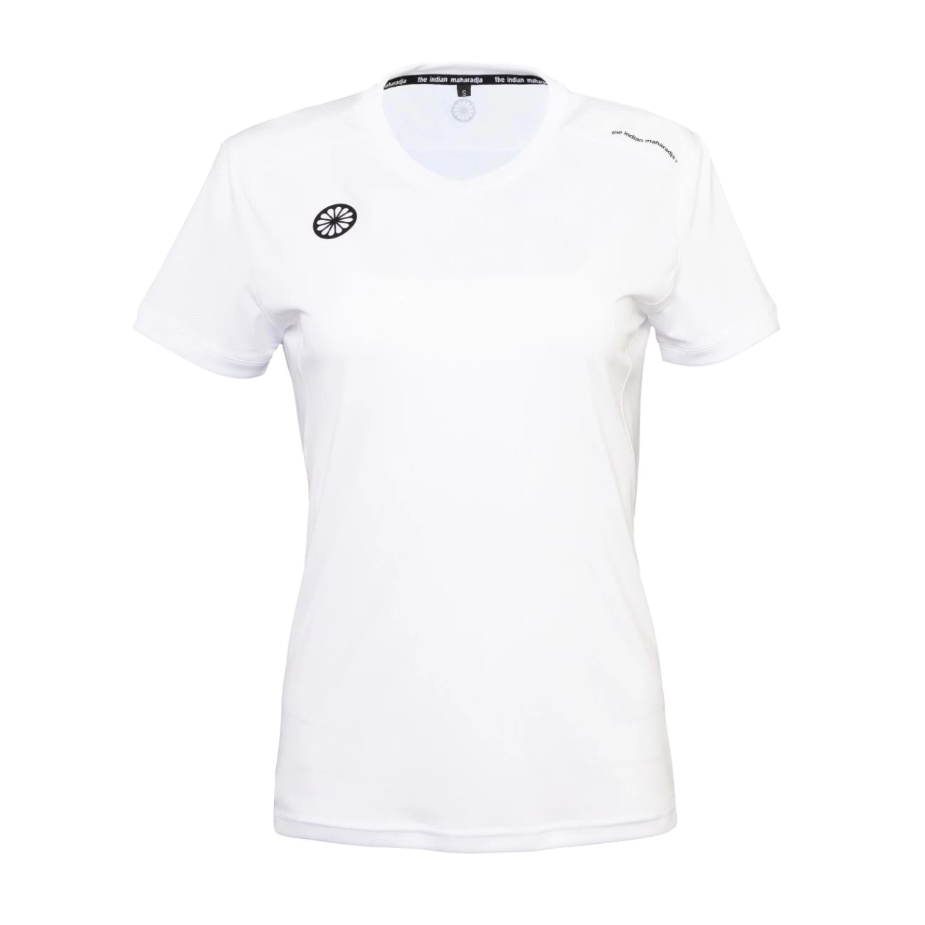 The Indian Maharadja Jaipur Performance Tee Women – White 3 The Indian Maharadja Jaipur Performance Tee Women – White