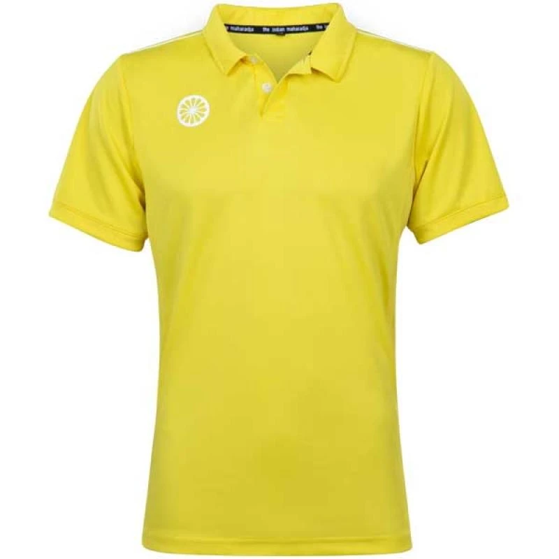 The Indian Maharadja Men Tech Polo Shirt IM – Yellow 3 The Indian Maharadja Men Tech Polo Shirt IM – Yellow