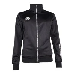 The Indian Maharadja Women Jacket Terry Fleece – Black