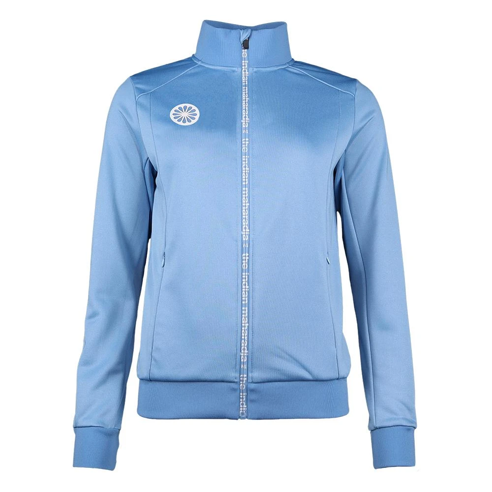 The Indian Maharadja Women Jacket Terry Fleece – Blue 3 The Indian Maharadja Women Jacket Terry Fleece – Blue