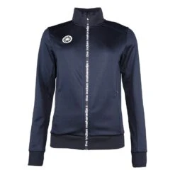 The Indian Maharadja Women Jacket Terry Fleece – Navy