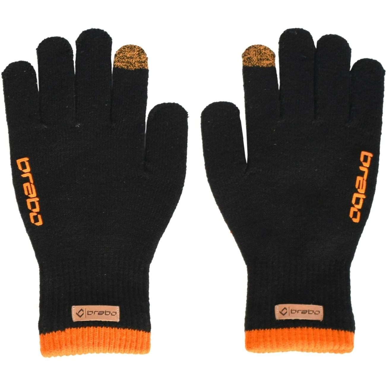 Brabo Wintergloves Swipe Bk/Or 3 Brabo Wintergloves Swipe Bk/Or