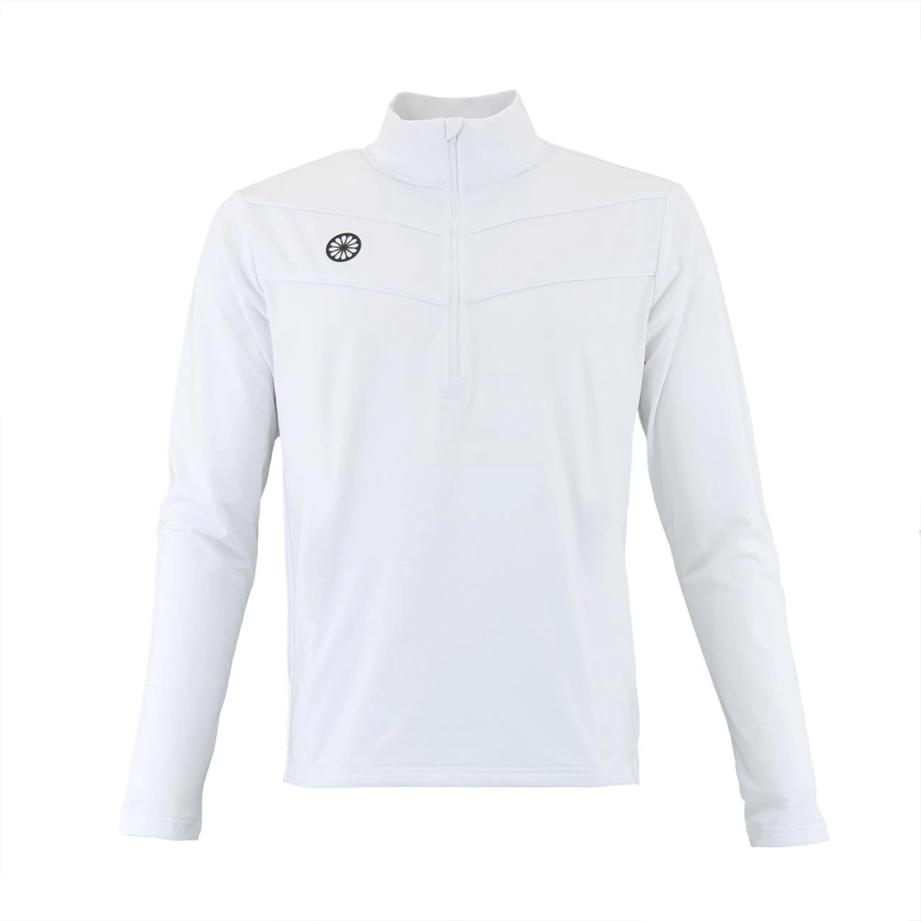 The Indian Maharadja Baroda Men Chevron Half Zip Sweater IM – White 3 The Indian Maharadja Baroda Men Chevron Half Zip Sweater IM – White