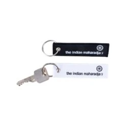 The Indian Maharadja Keyring Package [woven] – Black/White